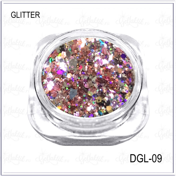  Дизайн для ногтей "GLAM" №09