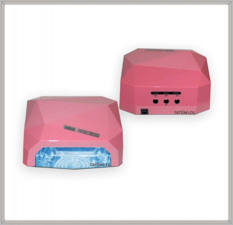 Лампа LED 24W-12W CCFL Diamond Pink Rose  