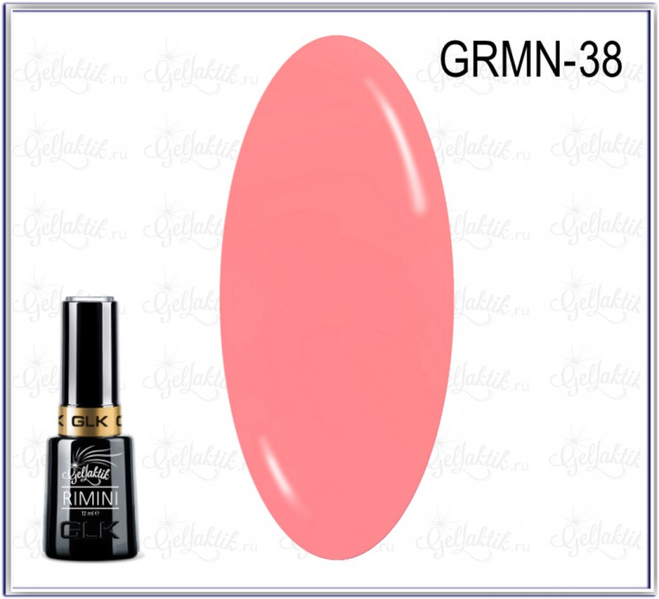 GELLAKTIK RIMINI GRMN-38 Гель лак 12 мл