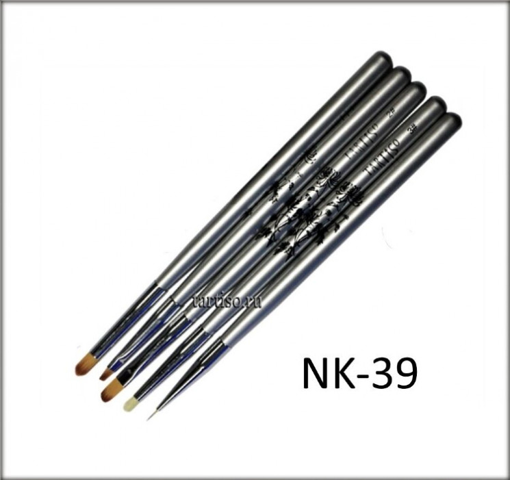 Набор кистей для дизайна TARTISO TAR-NK39 (5шт)