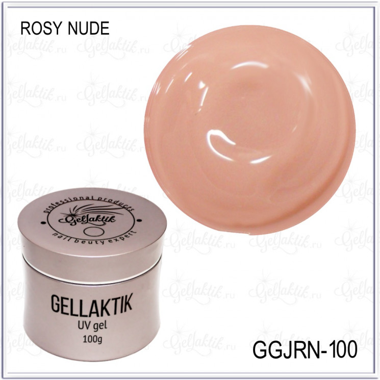 GELLAKTIK COVER GEL JELLE №5 ROSY NUDE, 100гр 