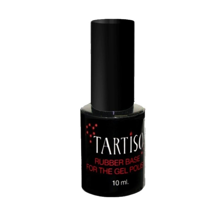 TARTISO RUBBER BASE CLEAR- Каучуковая база прозрачная,  10ml 
