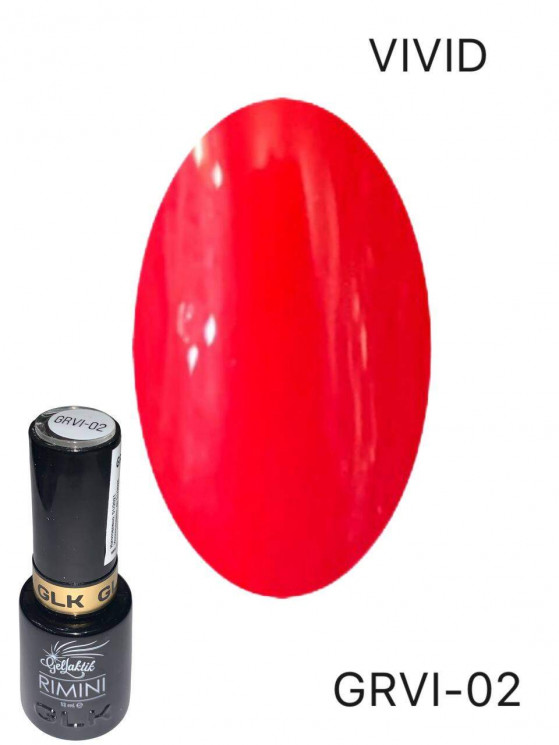  Гель-лак GELLAKTIK RIMINI VIVID GRVI-02, 12мл