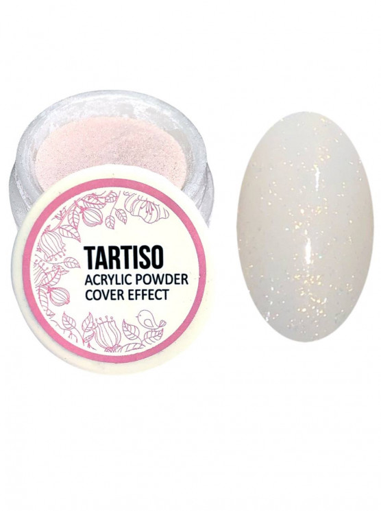 TARTISO EFFECT №05 акриловая пудра для наращивания ногтей, 12гр