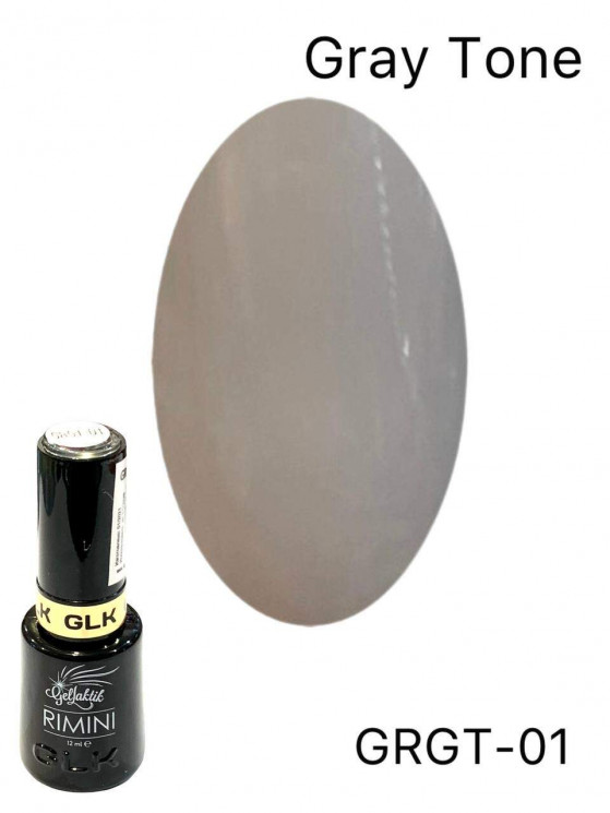  Гель-лак GELLAKTIK RIMINI GRAY TONE GRGT-01, 12мл