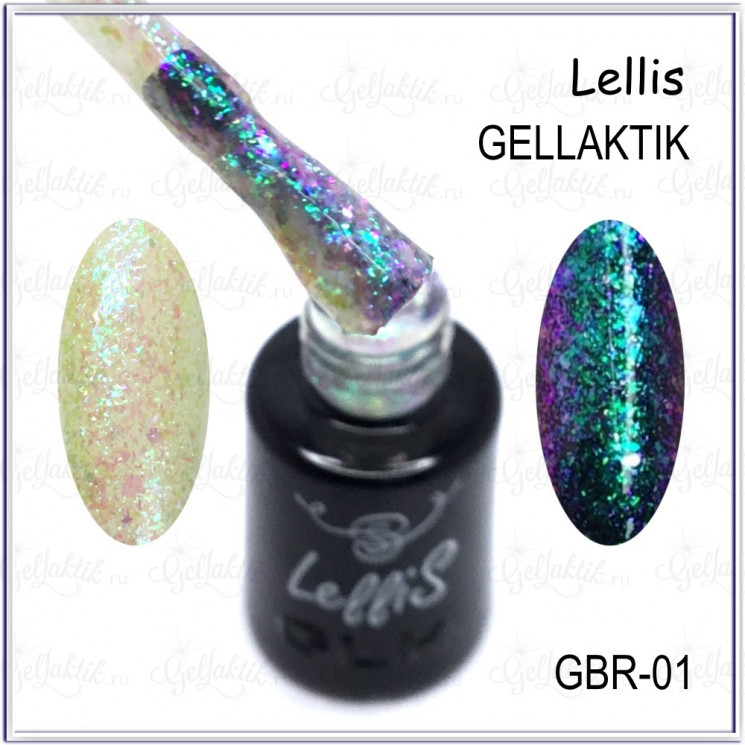 Гель-лак  GELLAKTIK "BRILLIANT" №01, 12мл