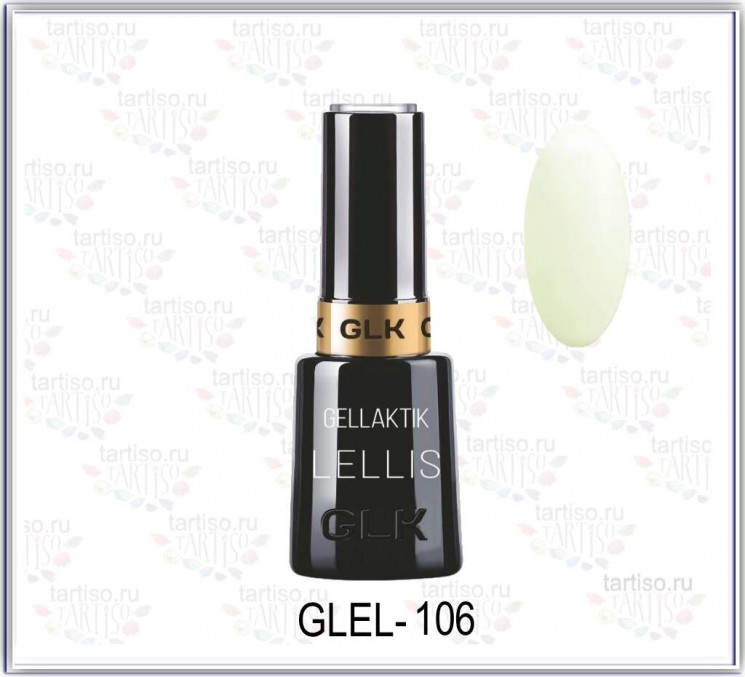 GELLAKTIK LELLIS-106 NATURAL гель-лак, 12мл
