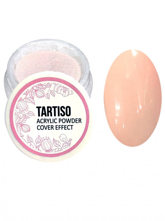 TARTISO EFFECT №10 акриловая пудра для наращивания ногтей, 12гр