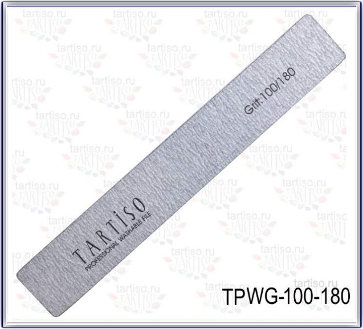 TARTISO Пилка 100-180 широкая серая