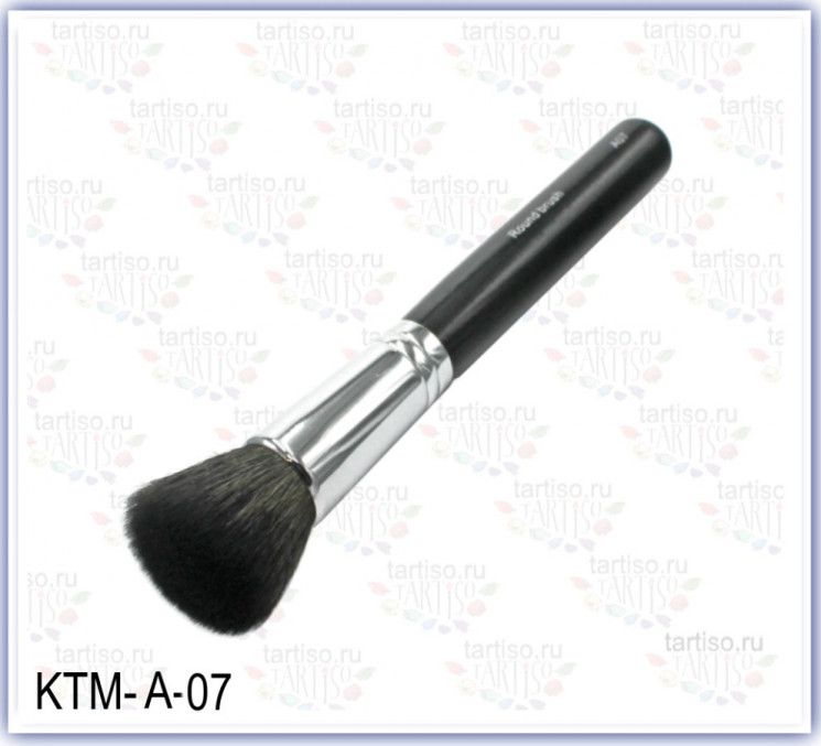 TARTISO Кисть KTM-A-07 для пудры и румян.