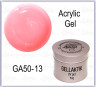 Gellaktik Acrylic Gel "Cristal Pink" 50гр №13, прозрачно-розовый 