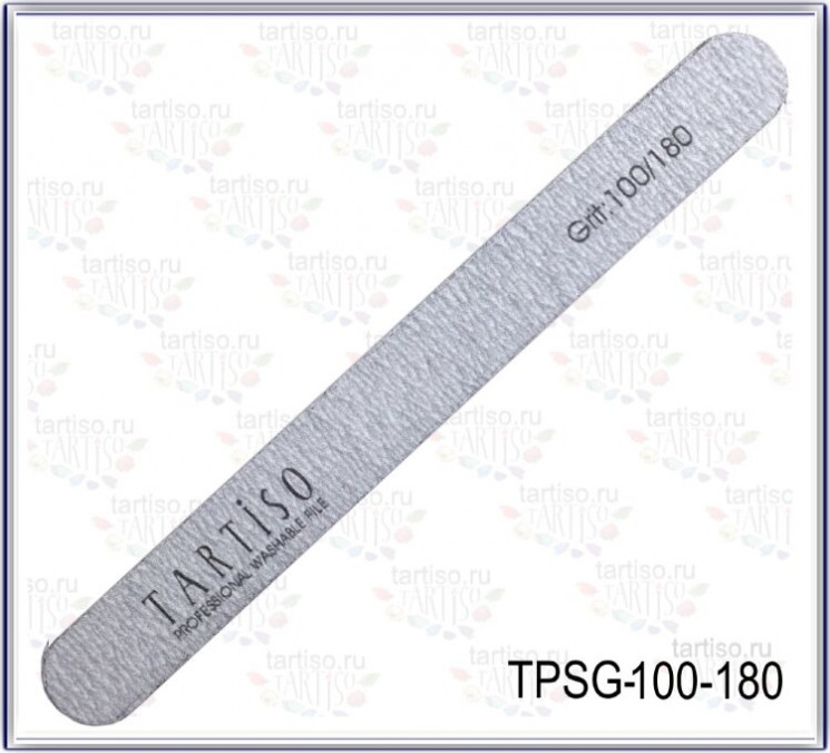 TARTISO Пилка 100-180 прямая серая