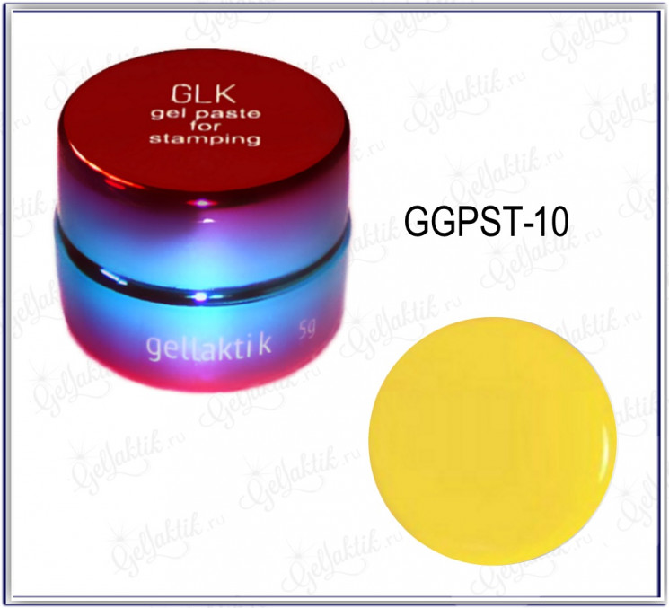 GELLAKTIK GGPST-10 гель-паста для стемпинга с липким слоем, 5гр