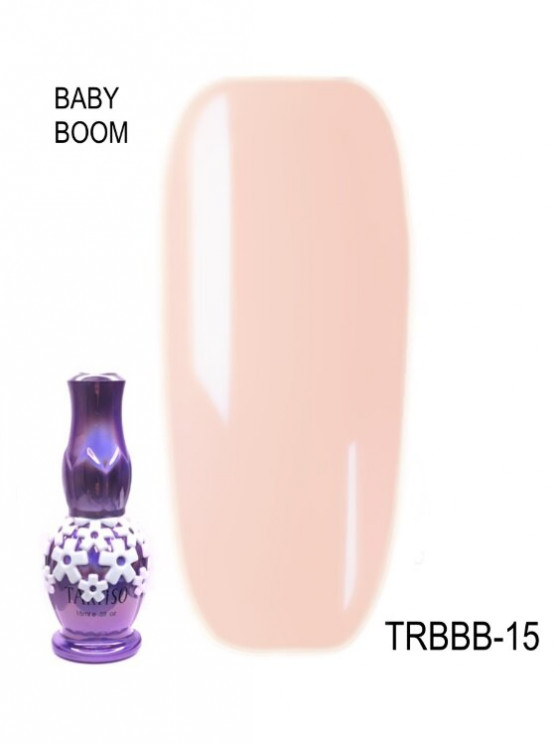 TARTISO RUBBER BASE Каучуковая база BABY BOOM, 15ml  