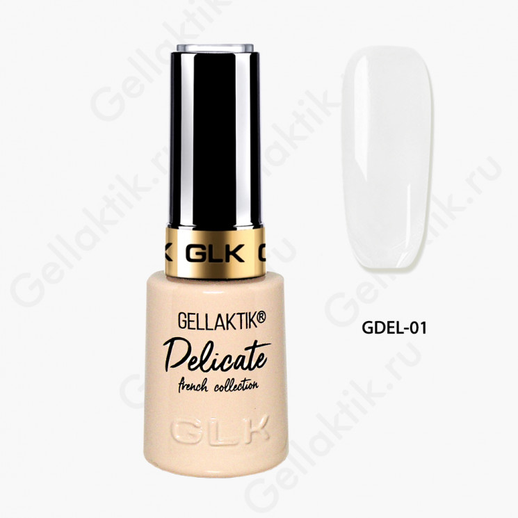 Гель-лак GELLAKTIK DELICATE №01, 12мл