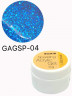 GELLAKTIK SPARKLING ACRYLIC GEL №04 с блёстками,15гр 