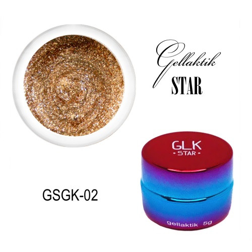 GELLAKTIK STAR GSGK-02 Гель-краска с минимальным липким слоем
