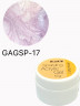 GELLAKTIK SPARKLING ACRYLIC GEL №17 с блёстками, 15гр  