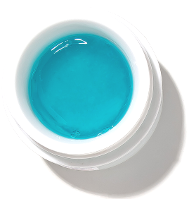 GELLAKTIK BRIGHT ACRYLIC GEL №03 кристально-бирюзовый, 15гр  
