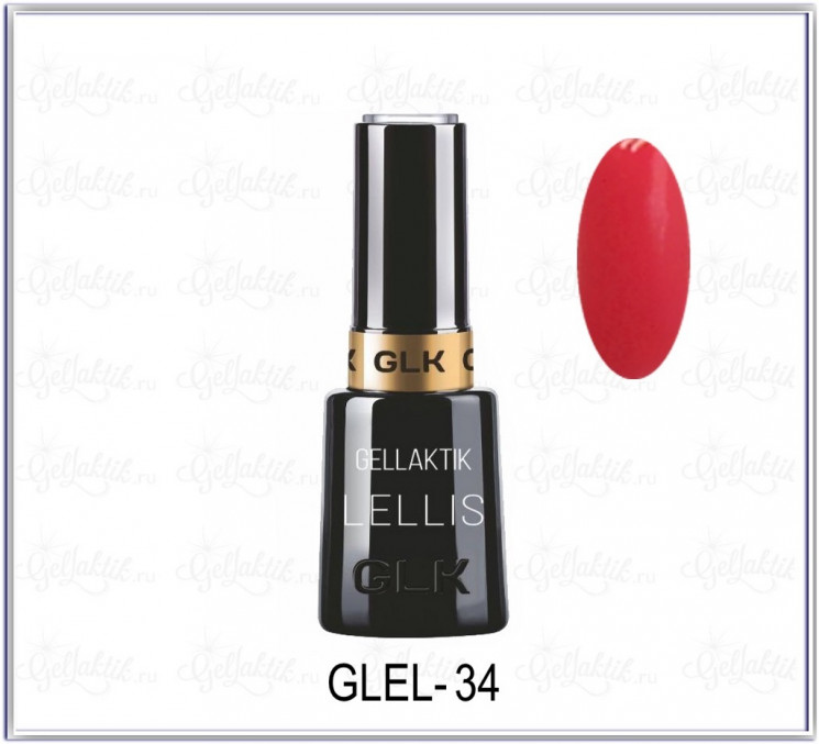 GELLAKTIK LELLIS-34 Гель лак 12 мл