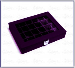 Бокс бархатный для драгоценностей BVC- VIOLET