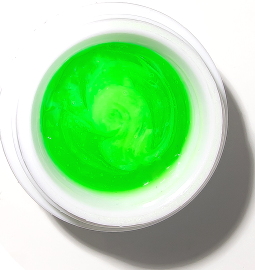 GELLAKTIK BRIGHT ACRYLIC GEL №06 неоновый зелёный, 15гр  