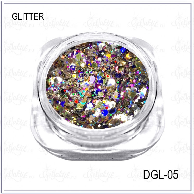  Дизайн для ногтей "GLAM" №05
